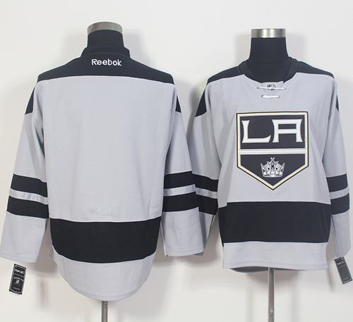 Custom Los Angeles Kings gray Alternate jersey