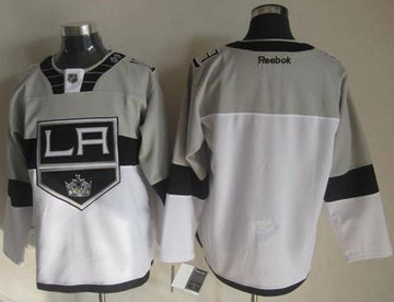 Custom Los Angeles Kings white-grey Stadium Series jersey