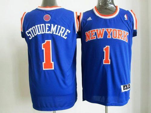 Amare Stoudemire New York Knicks blue Road jersey