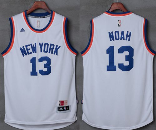 Joakim Noah New New York Knicks white jersey