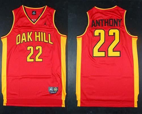 Carmelo Anthony New York Knicks red jersey
