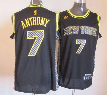 Carmelo Anthony New York Knicks black Fashion jersey