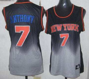 Carmelo Anthony New York Knicks black-grey Fashion jersey
