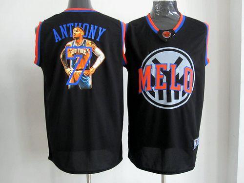 Carmelo Anthony New York Knicks black jersey