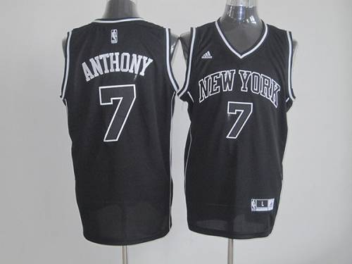 Carmelo Anthony New York Knicks black Shadow jersey