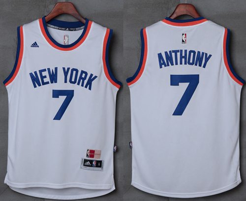 Carmelo Anthony New New York Knicks white jersey