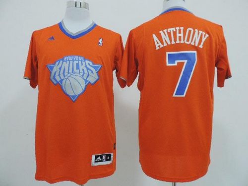 Carmelo Anthony New York Knicks orange jersey