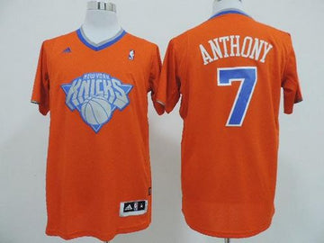 Carmelo Anthony New York Knicks orange jersey