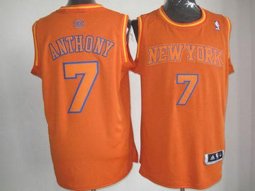 Carmelo Anthony New York Knicks orange Fashion jersey