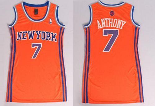 Carmelo Anthony New York Knicks orange jersey