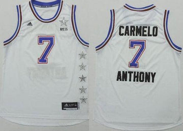 Carmelo Anthony New York Knicks white jersey