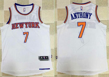 Carmelo Anthony New York Knicks white jersey
