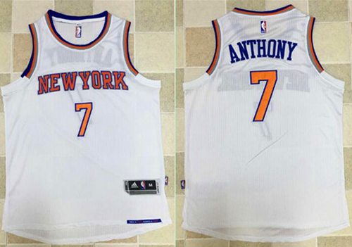 Carmelo Anthony New York Knicks white jersey