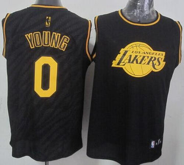 Nick Young Los Angeles Lakers black Fashion jersey