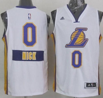 Nick Young Los Angeles Lakers white jersey