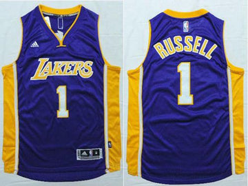 D'Angelo Russell Los Angeles Lakers purple jersey