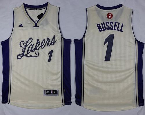 D'Angelo Russell Los Angeles Lakers white jersey