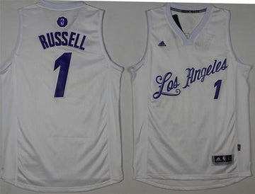 D'Angelo Russell Los Angeles Lakers white jersey