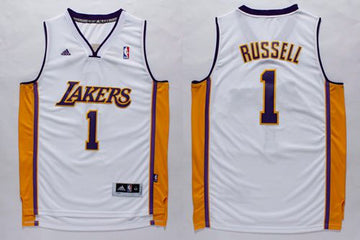 D'Angelo Russell Los Angeles Lakers white jersey