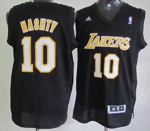 Steve Nash Los Angeles Lakers black jersey
