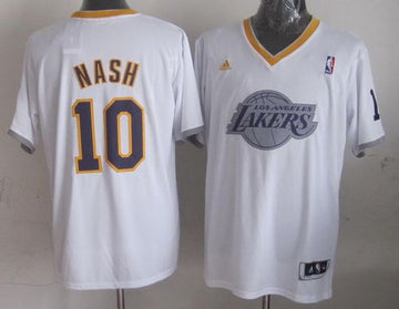 Steve Nash Los Angeles Lakers white jersey
