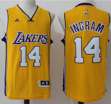 Brandon Ingram Los Angeles Lakers gold jersey