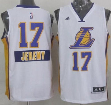 Jeremy Lin Los Angeles Lakers white jersey