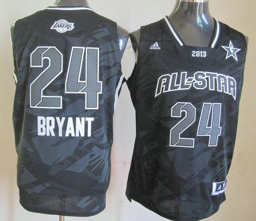 Kobe Bryant Los Angeles Lakers black Fashion jersey
