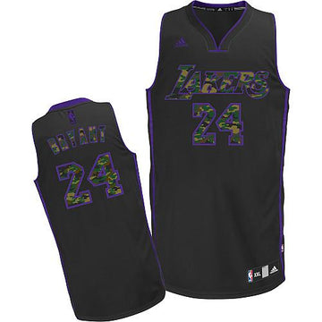 Kobe Bryant Los Angeles Lakers black Fashion jersey