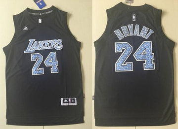 Kobe Bryant Los Angeles Lakers black Fashion jersey