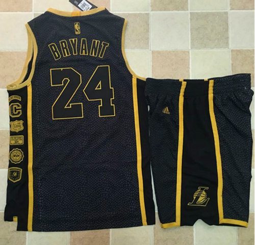 Kobe Bryant Los Angeles Lakers black jersey