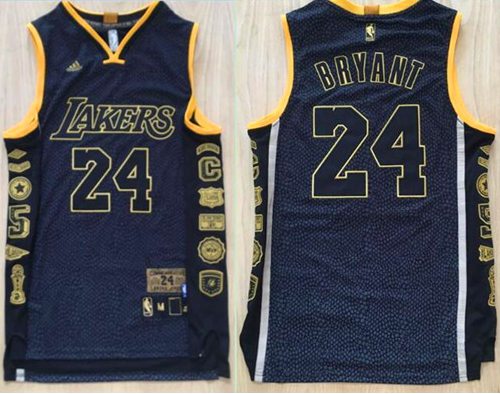 Kobe Bryant Los Angeles Lakers black jersey