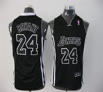Kobe Bryant Los Angeles Lakers black Shadow jersey