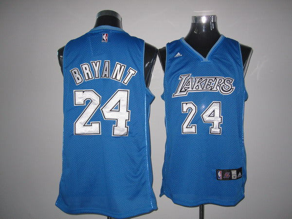 Kobe Bryant Los Angeles Lakers blue jersey