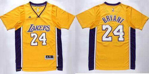 Kobe Bryant Los Angeles Lakers gold jersey
