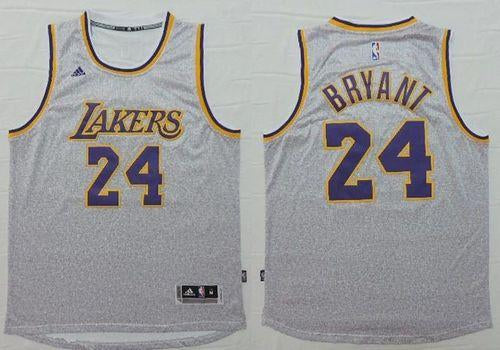 Kobe Bryant Los Angeles Lakers grey Fashion jersey
