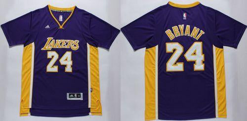 Kobe Bryant Los Angeles Lakers purple jersey