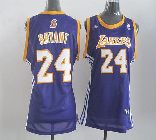 Kobe Bryant Los Angeles Lakers purple Road jersey