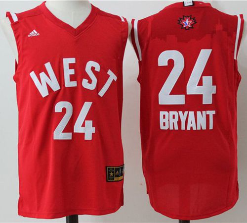 Kobe Bryant Los Angeles Lakers red jersey