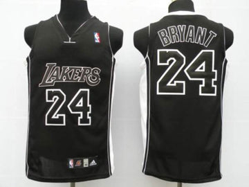 Kobe Bryant Los Angeles Lakers black Shadow jersey