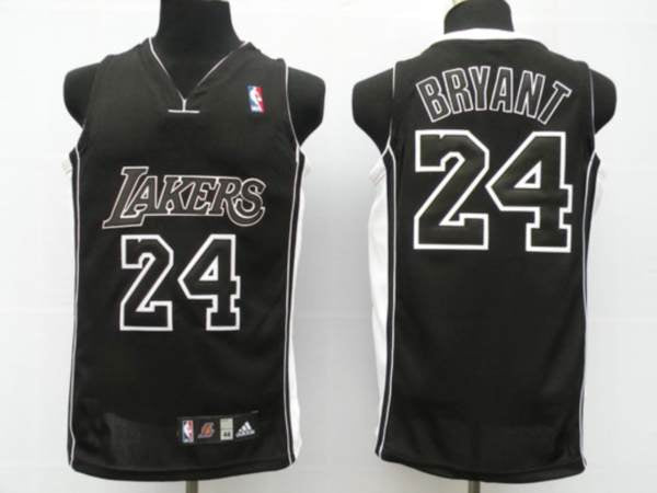 Kobe Bryant Los Angeles Lakers black Shadow jersey