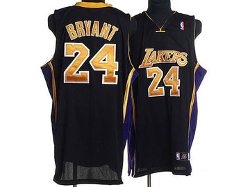 Kobe Bryant Los Angeles Lakers black jersey