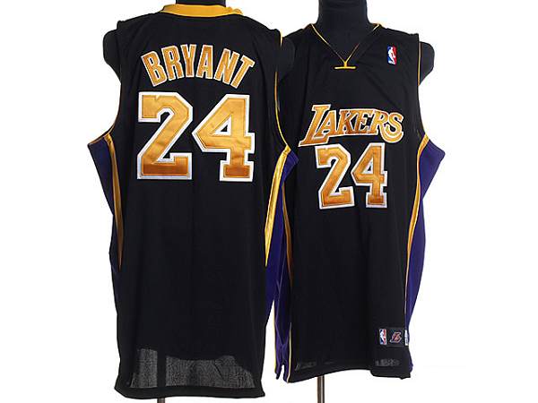 Kobe Bryant Los Angeles Lakers black jersey