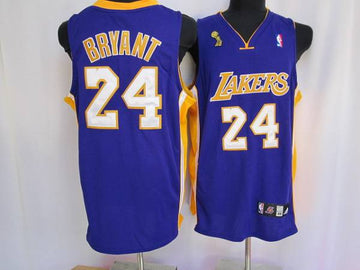 Kobe Bryant Los Angeles Lakers purple jersey