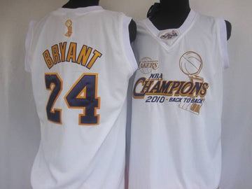 Kobe Bryant Los Angeles Lakers white jersey