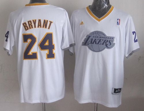 Kobe Bryant Los Angeles Lakers white jersey