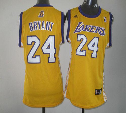 Kobe Bryant Los Angeles Lakers yellow Home jersey