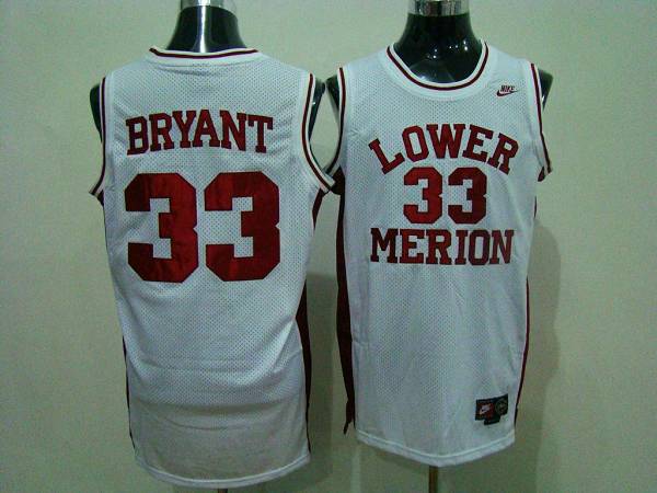 Kobe Bryant Los Angeles Lakers white jersey