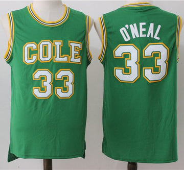 Shaquille O'Neal Los Angeles Lakers green jersey