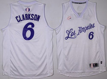 Jordan Clarkson Los Angeles Lakers white jersey